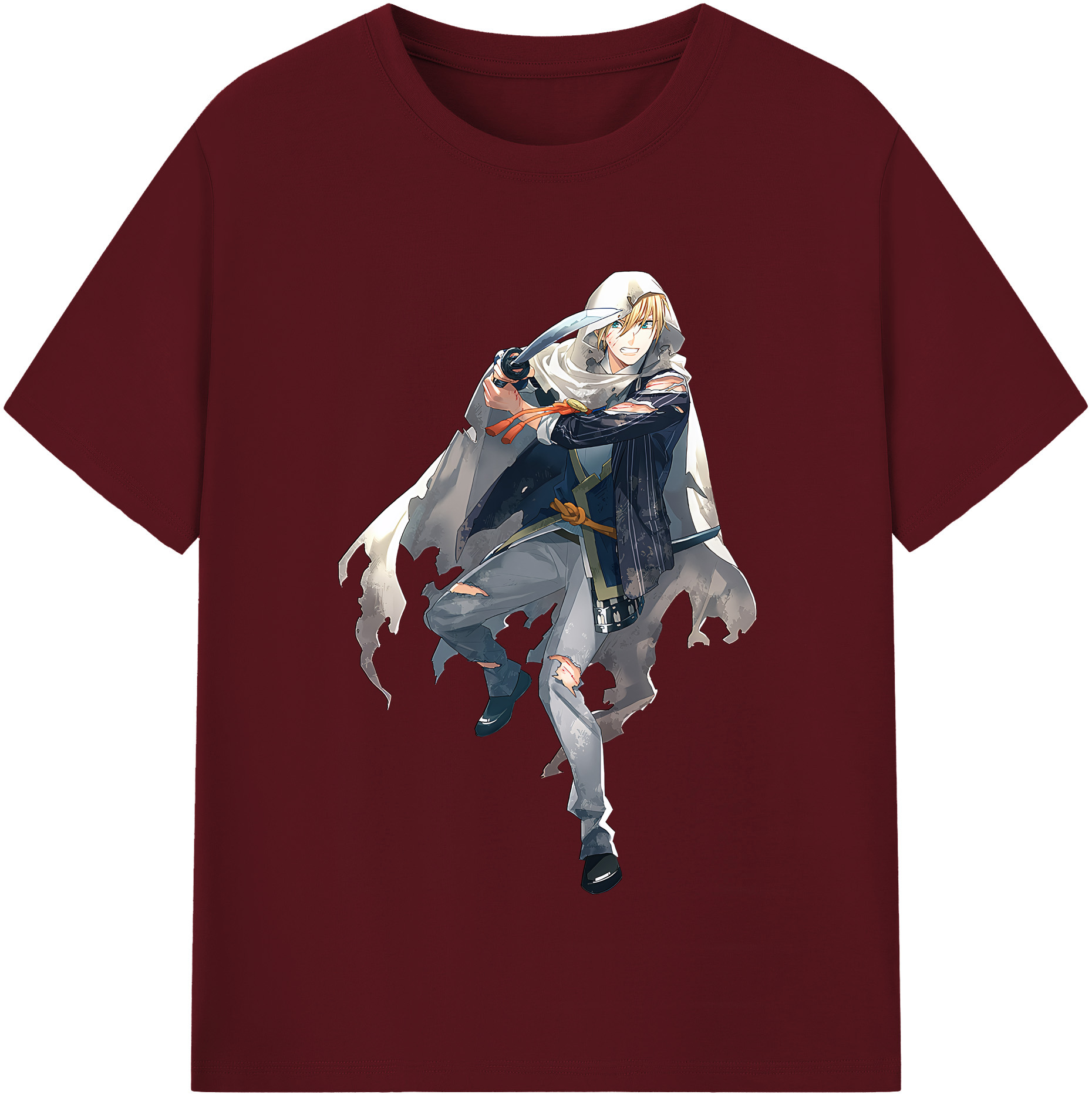 （画像用） 刀剣乱舞 Touken Ranbu 綿100％半袖Tシャツ（フロントプリント）